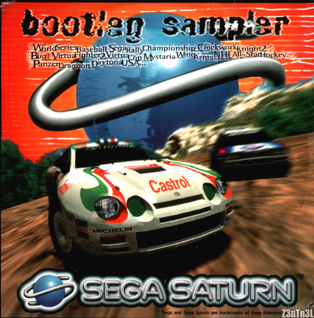 Sega Saturn B Bootleg Sampler E Game Covers Box Scans Box Art CD Labels ...